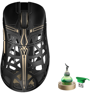 Souris de jeu WLMOUSE X the Swords Magnesium PAW3950HS 8K Polling 47g Switch optique Encodeur TTC Édition limitée Wuxia Sans fil - Product Image 2