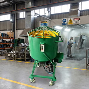 Mezcladora de Mortero Seco Tipo Familiar de 80L con Motor de 2.2KW, Mezcladora de Concreto Móvil con Ruedas y Descarga Automática - Product Image 5