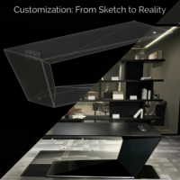 Solutions de bureaux exécutifs sur mesure professionnelles - Fabrication OEM/ODM directe d'usine - Bureau moderne minimaliste pour projets de bureaux haut de gamme