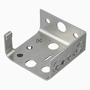 Boîtier de support en tôle d'acier inoxydable sur mesure, découpe laser, pliage, fabrication pour appareils électroniques OEM ODM - Product Image 1