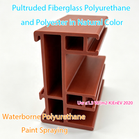 Proveedor de Ventanas de PU, Perfiles de Puerta y Ventana de GFRPU Rentables, Fibra de Vidrio Extruida y Poliuretano para Pedidos de Gran Escala