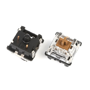 Interruptor de Teclado Mecánico Transparente con Microbotón Luminoso para Juegos, Columna de Posicionamiento de 2/3/5 Pines - Product Image 3