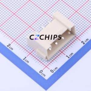 HC-VH-4AWT Wire-to-<b>Board</b> <b>Pin</b> Header SMD,P=3.96mm,Horizontal Mount Connector 1x4P 3.96mm Horizontal Mount VH - Product Image 1