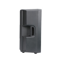 Haut-parleur actif 2 voies de 15 pouces, classe D, 500 W RMS, 1000 W de crête, en plastique, pour mariages, conférences et événements en direct en extérieur