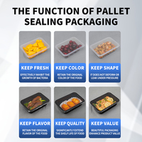 Machine de scellage de barquettes YH pour emballage alimentaire en plastique, scelleuse de barquettes de table à chaud pour repas
