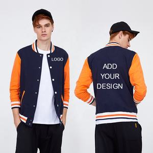 2025 Lente Mode Custom Logo Rode Effen Honkbaljassen Voor Heren - Product Image 2