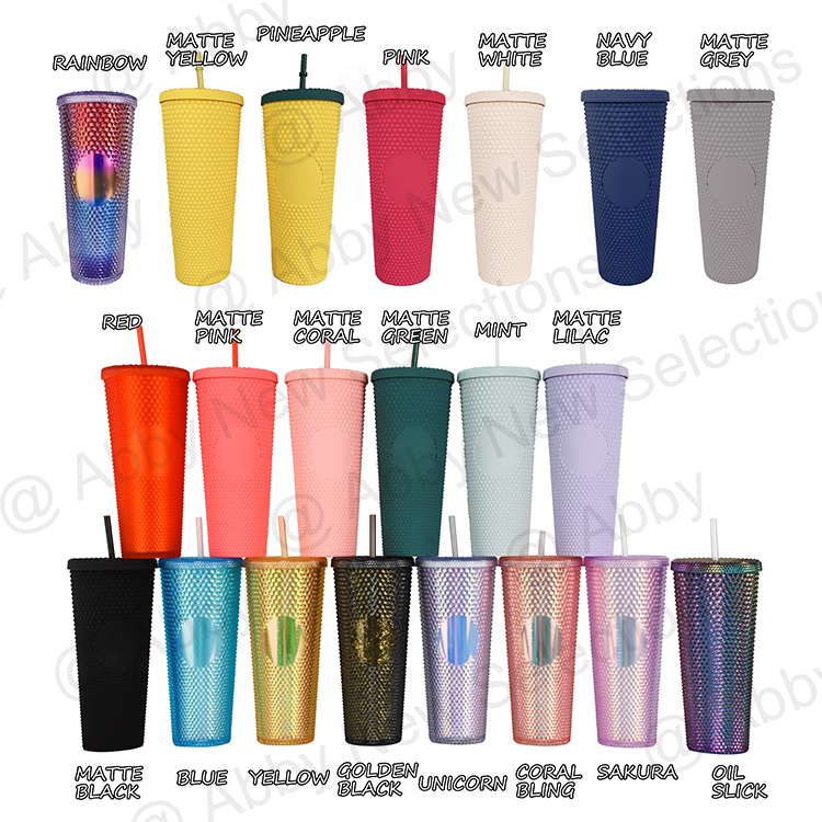 BPA Free 24 oz Patented Customized Halloween Gifts Hot Sell Studded Tumbler Water Cup for Home Decoration