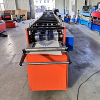 Machine de fabrication de tuyaux de descente et de pliage de gouttières en fer avec moteur, pompe et roulement 380V 9.5KW, facile à utiliser