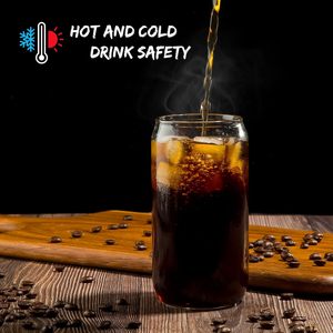 Gobelet en verre borosilicate avec couvercle en bambou et paille, taille personnalisable, compatible micro-ondes et lave-vaisselle, style moderne pour la rentrée scolaire et le quotidien - Product Image 4