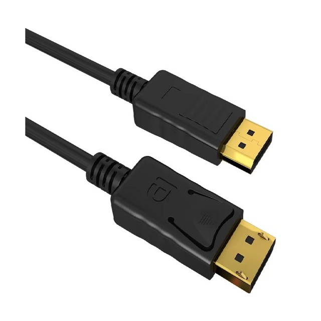 8K 1.4 Gold Audio Cable DP PVC Jacket Combination Shielding Poshshine 32.4Gbps Projector Male-Male 1m 2m 3m Stock 4.5mm Outer