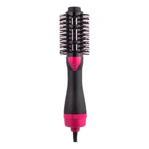 Professional <b>Hair</b> Dryer With Integrated <b>Brush</b> 1000W 127V AC Motor Ionic Technology 4 Speed Settings Plastic Body For Efficient D - Product Image 6