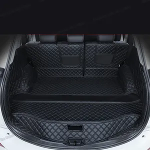 Leer Kofferbak Mat Voor Toyota Rav4 2013 2014 2015 Xa40 Interieur Accessoires Sticker Tapijt Tapijt Cargo Liner