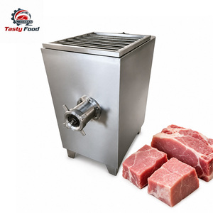 Machine à hacher la viande congelée automatique personnalisable, hachoir industriel pour blocs de viande congelée, machine à hacher et à broyer pour la fabrication de saucisses - Product Image 1