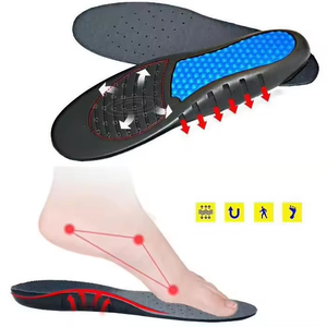 <span class=keywords><strong>Semelles</strong></span> <span class=keywords><strong>orthopédiques</strong></span> en PU en forme de U, respirantes, absorbant les chocs, avec soutien de la voûte plantaire, antidérapantes, stabilisatrices du talon, <span class=keywords><strong>pour</strong></span> le sport - Product Image 4