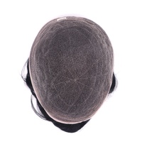 Perruque en dentelle allemande Invisible et Durable, système de remplacement de cheveux pour hommes, toupet de densité 120%, livraison gratuite