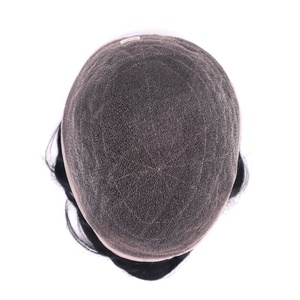 Invisibile e Durevole Tedesco Del Merletto Toupee Dei Capelli Densità 120% Sistema di Sostituzione Dei Capelli degli uomini - Product Image 2