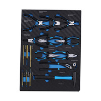 Juego de Llaves de Trinquete de 46 Piezas con Enchufe de 1/4 de Pulgada, Juego de Llaves de Tubo Métricas, Barra de Extensión, Herramientas Manuales, Estuche, para Reparación de Automóviles y Jardinería