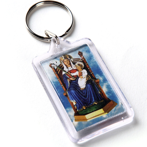 Verkoop Fabrikant Spot Lege Foto Acryl Fotolijst Sleutelhanger Hanger Custom Drop Verzending TP-22119 - Product Image 6