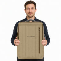 Sac à dos pour ordinateur portable en polyester imperméable et souple