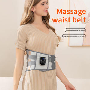 New Style Breathable Flexible Waist <b>Massager</b> Electric Relaxation <b>Vibrator</b> <b>Back</b> Fat Slimming Massage Belt Pain Relief - Product Image 1