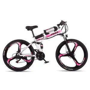 Hot Sale And Best Electric Bicycle With Folding Bike 36 v Voltage Battery Removable Riding Max Range 30-50 km