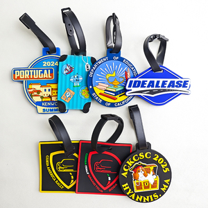 Kişiselleştirilmiş Çevre Dostu Serigrafi Baskılı Promosyon Bagaj Etiketi Özelleştirilebilir Seyahat Tanımlayıcı Özel Renkli Logo Hediye - Product Image 5