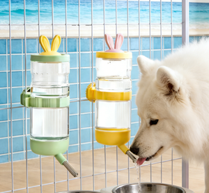 Küçük Kafes Kullanımı İçin Islak Ağız Tasarımı Olmayan Plastik Köpek Kedi Kuş 2L Asılı Suluk İç Mekan Evcil Hayvan Besleyici - Product Image 1