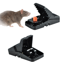 Piège à souris mécanique professionnel Meida en plastique, haute tension, écologique, jetable, anti-nuisibles, à déclenchement rapide, sûr pour l'intérieur