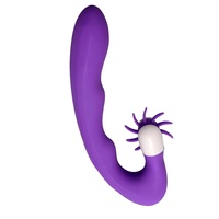 Nuevo Vibrador ZD007 con Lengua Giratoria, Calentamiento a Temperatura Constante y Vibración para la Masturbación Femenina