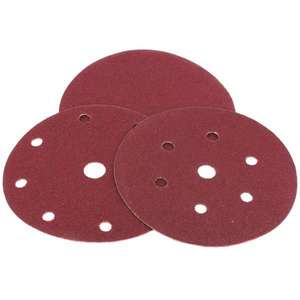 Disco de lijado de corindón AB1080 Peso E con accesorio de velcro para un acabado de superficie duradero - Product Image 1