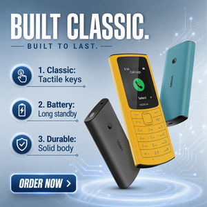โทรศัพท์ปุ่มกดสำหรับ Nokia <span class=keywords><strong>110</strong></span> (2021 Vision) <span class=keywords><strong>4G</strong></span> Volte รองรับซิมคู่ สแตนด์บายคู่ ราคาถูก ขายส่ง - Product Image 1