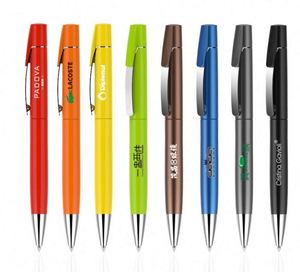 High Quality Custom Printed Logo Plastic Ballpoint <b>Pen</b> for School & Office - Product Image 1