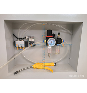 เครื่องจักรสำหรับการแปรรูปและดัดหน้าต่างประตูอลูมิเนียม E-WORLD สำหรับ PVC/UPVC/สแตนเลส 220V/380V 10.5KW ความปลอดภัยสูง - Product Image 2
