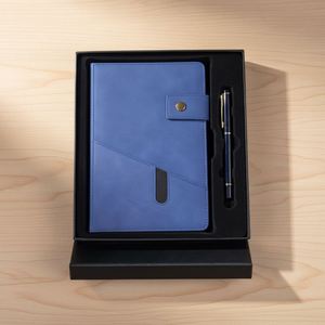 New Promotional Luxury Business Gifts Items Notebook Pen Sets, Personalized Custom Logo Corporate Notebook Gift Set - Product Image 5