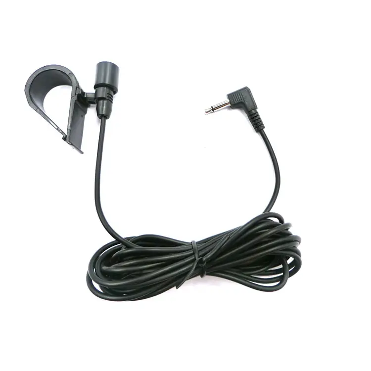 High quality 3.5 mm clip type microphone, vehicle-mounted wired microphone