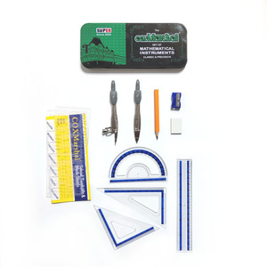 Juego de Geometría Matemática Profesional de Alta Calidad en Caja Metálica - Product Image 2