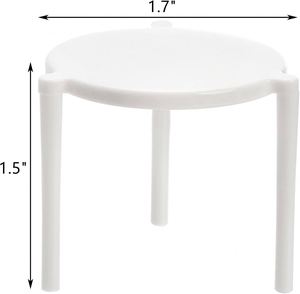Eco-Friendly PP Tripod Pizza Saver Custom Food Grade Disposable <b>Lunch</b> <b>Box</b> with Lid Multi-Use Bio Pizza Stand - Product Image 2