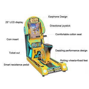 Nouvelle machine de jeu d'arcade de course de vélo de fitness avec billets de loterie à pièces - Product Image 6