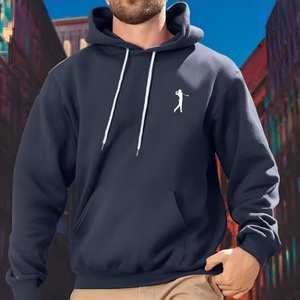 Sweat-shirts à capuche personnalisés brodés en 3D en gros, sweats d'hiver pour sweats à capuche vierges, sweats à capuche brodés en chenille pour couples - Product Image 6