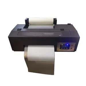 Small A3 Inkjet Printers Dtf Impresora L1800 Dtf Roll PET Film Transfers Designs Ready to Press Tshirt Textile Printing Machine
