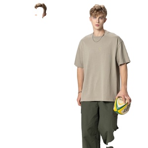 Camiseta Blanca de Alta Calidad para Streetwear 2024, 300 Gramos, Pro Club, 100% Algodón Ecológico, Transpirable, con Serigrafía para Hombre - Product Image 2