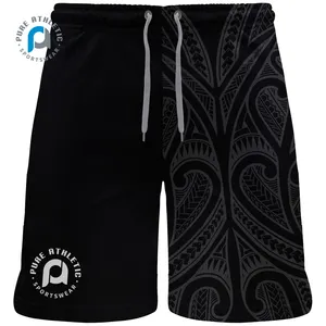 PURE Custom Best Men Polynesian Tattoo Designer Boys Basketball Swim Shorts Kids Nbaa Mesh Shorts Pants con prezzo di fabbrica