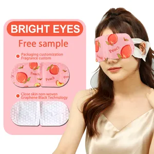 Groothandel Oem Stoom Spa Eye Patch Maskers Warmer Patch Zelfverwarming Geurvrij/Geur-Optioneel
