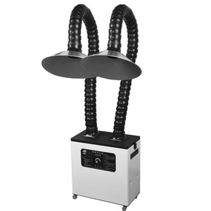 Youjie 2025 nóng bán cánh tay duy nhất Ống 60W Đánh giá điện không khí có thể điều chỉnh fume extractor lọc khói di động công nghiệp sử dụng - Product Image 4