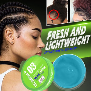 Gel coiffant pour les bords des cheveux, imperméable, best-seller, prix d'usine, noir, vegan, vente en gros, tenue 24 heures, <span class=keywords><strong>cire</strong></span> pour cheveux dure pour femmes - Product Image 2