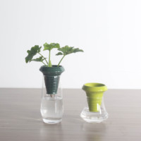 Maceta Moderna Minimalista Ligera para Plantas Verdes, Decorativa para el Hogar, Hidropónica, de Porcelana Esmaltada, con Autorriego, para Mesa