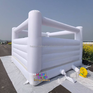 Phổ biến 18x12ft pastel <span class=keywords><strong>Inflatable</strong></span> lâu đài bouncy pastel nhảy lâu đài với đôi Slide cho sân hoặc vườn vui vẻ - Product Image 6