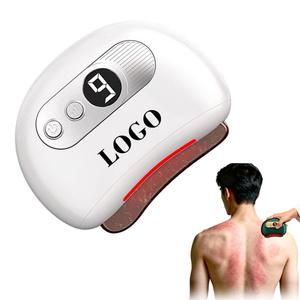 0728 Mini Masajeador de Espalda Portátil, Dispositivo de Vibración para el Cuidado de la Salud, Gua Sha de Piedra Bian de Calidad - Product Image 2