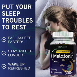 Ausreson OEM Suplemento de <span class=keywords><strong>Melatonina</strong></span> Halal para Dormir Sin Azúcar GABA 90mg 60mg 10mg Gomitas de <span class=keywords><strong>Melatonina</strong></span> para el Sueño - Product Image 3