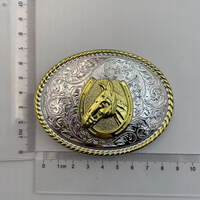 Boucles de ceinture personnalisées style western, en alliage vintage, motif 3D, pour ceintures en cuir, fabrication sur mesure avec logo.